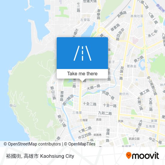 裕國街地圖