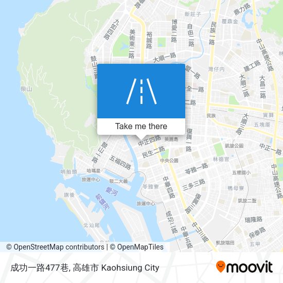 成功一路477巷 map