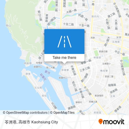 苓洲巷 map
