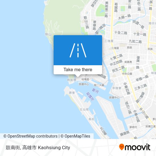 鼓南街 map