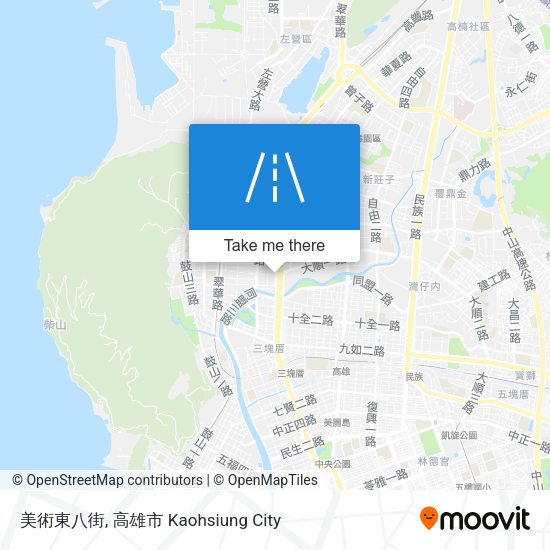 美術東八街 map