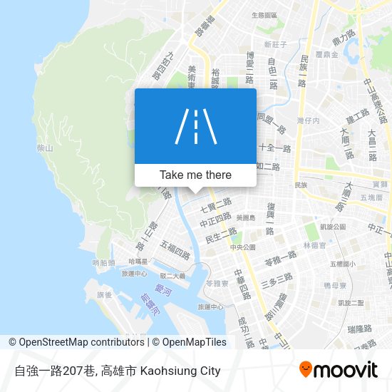 自強一路207巷 map