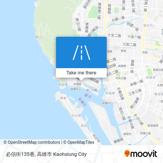 必信街135巷地圖