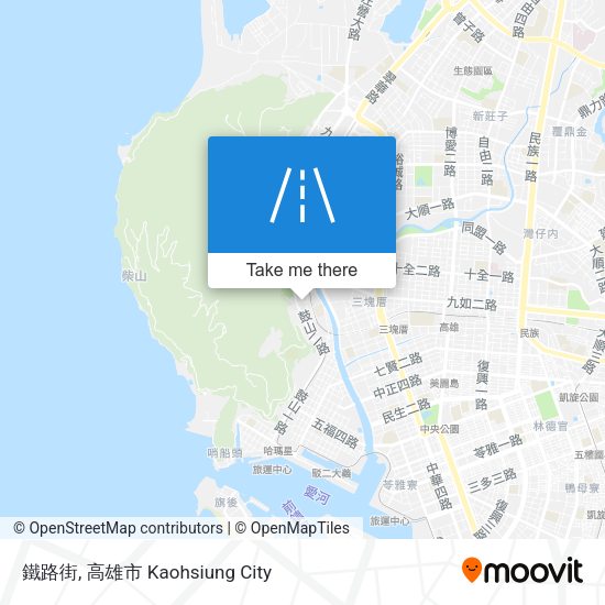 鐵路街 map