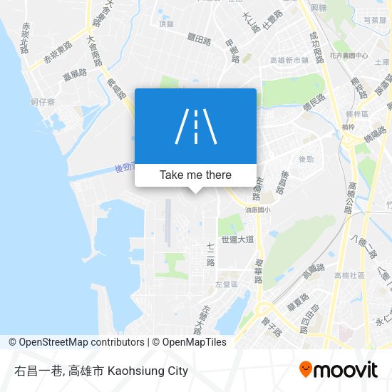 右昌一巷 map