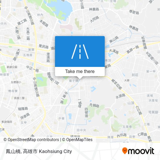 鳳山橋地圖
