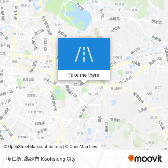 復仁街 map