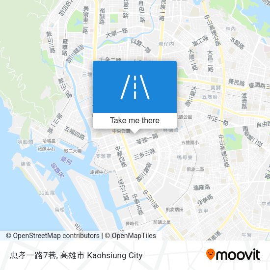 忠孝一路7巷 map