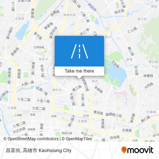昌富街地圖