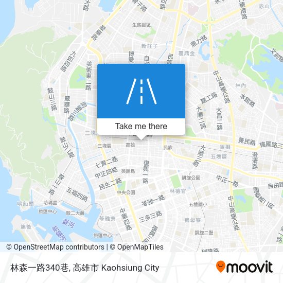 林森一路340巷 map