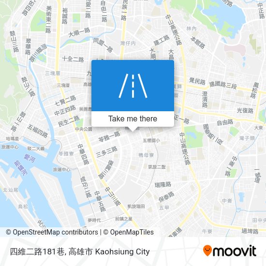 四維二路181巷 map