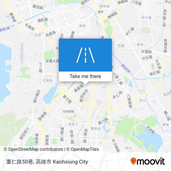 重仁路50巷地圖
