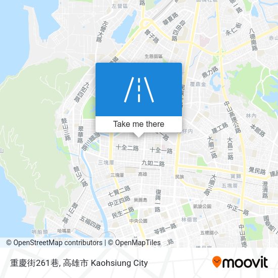 重慶街261巷 map