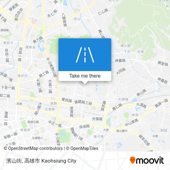 濱山街 map