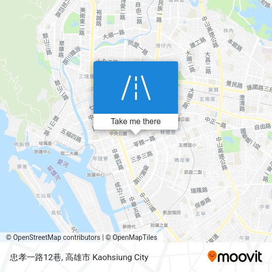 忠孝一路12巷 map