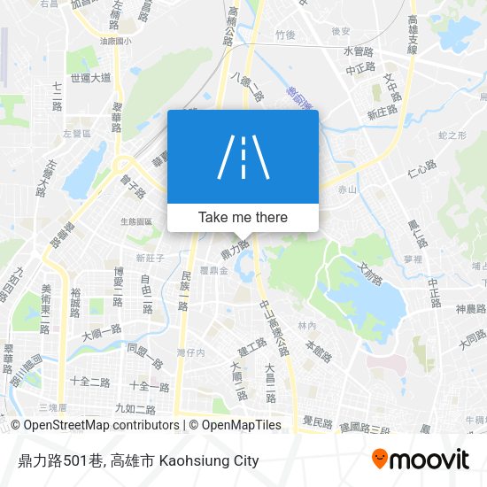 鼎力路501巷 map