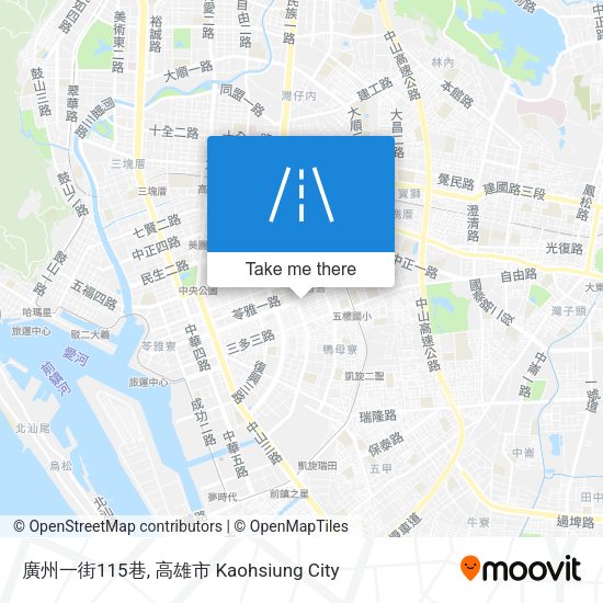 廣州一街115巷 map