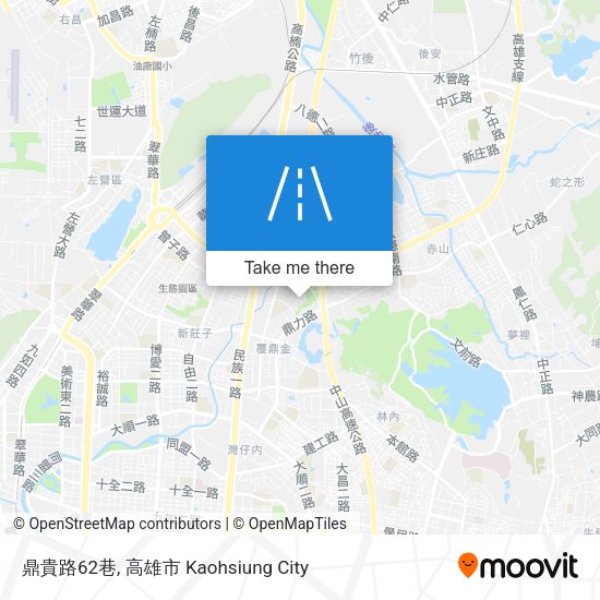 鼎貴路62巷地圖