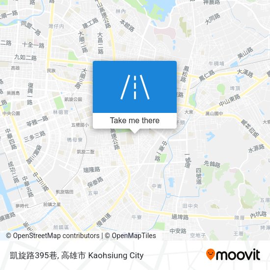 凱旋路395巷 map