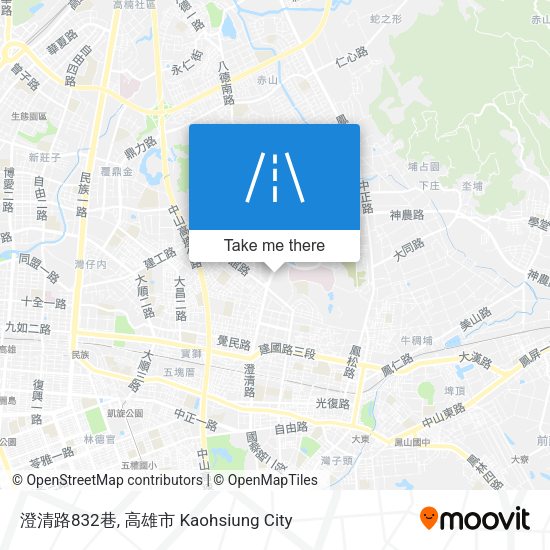 澄清路832巷 map