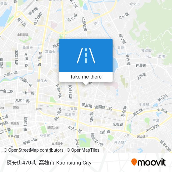 應安街470巷 map