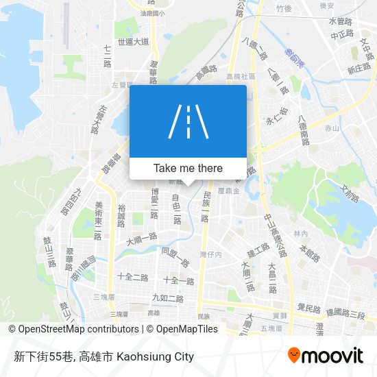 新下街55巷地圖