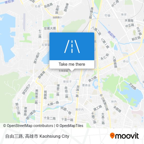 自由三路 map
