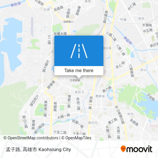 孟子路 map