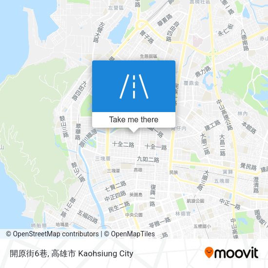 開原街6巷 map