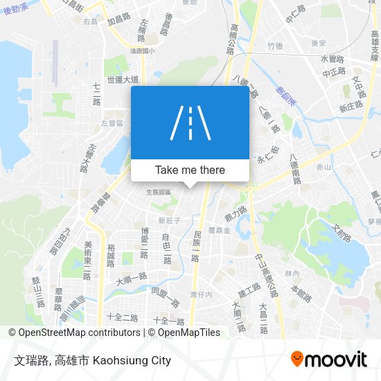文瑞路 map