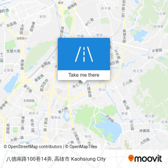 八德南路100巷14弄地圖