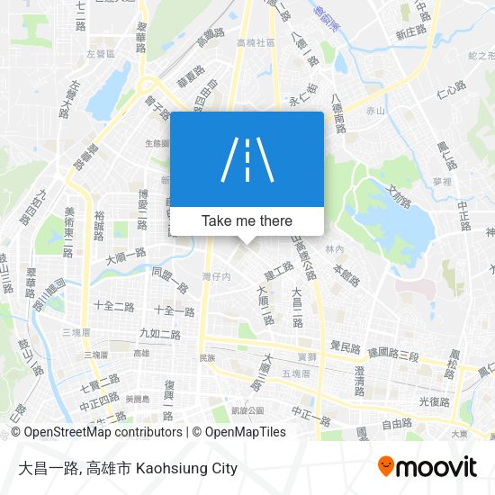 大昌一路 map
