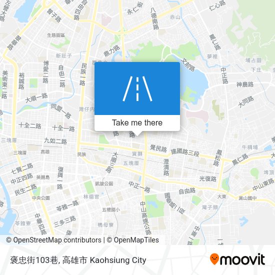 褒忠街103巷 map