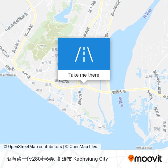 沿海路一段280巷6弄地圖