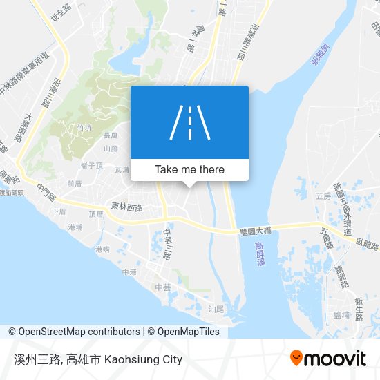 溪州三路地圖