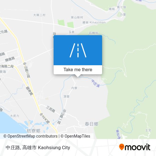 中庄路地圖