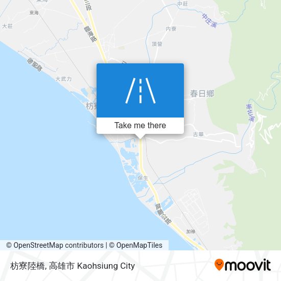 枋寮陸橋地圖