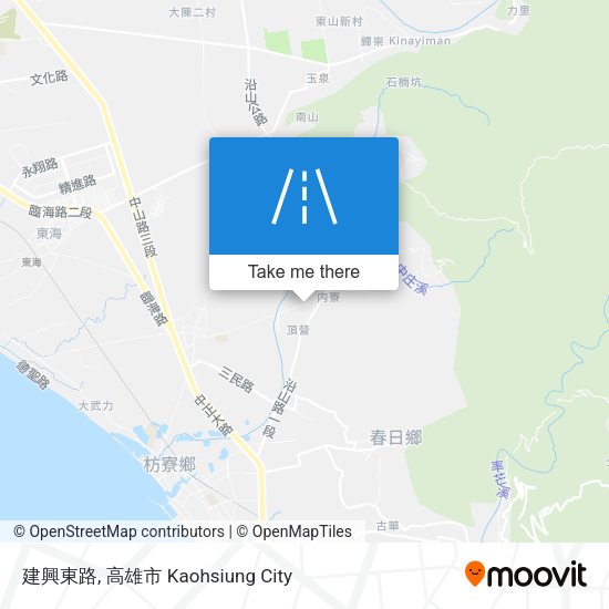 建興東路 map