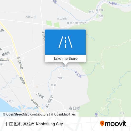 中庄北路地圖