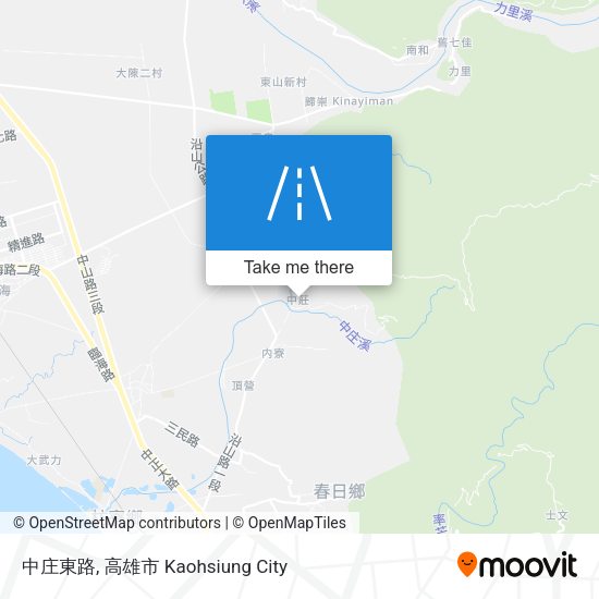 中庄東路 map