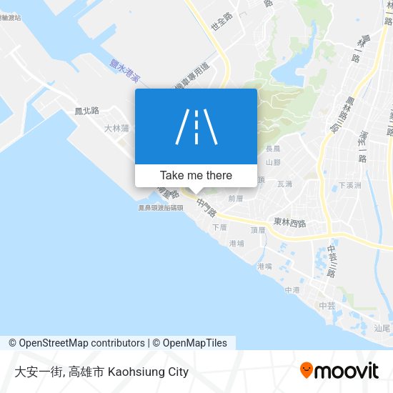 大安一街 map