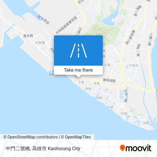 中門二號橋地圖