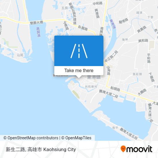 新生二路地圖