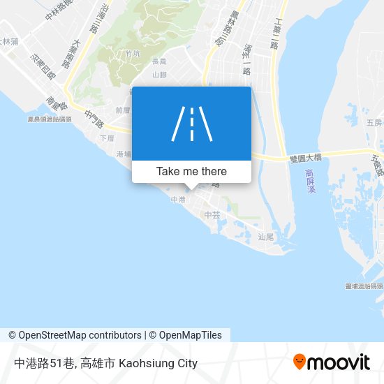中港路51巷地圖