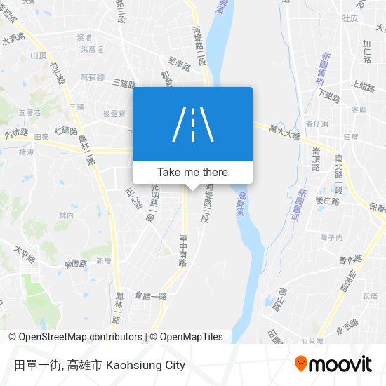 田單一街 map