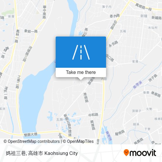 媽祖三巷地圖