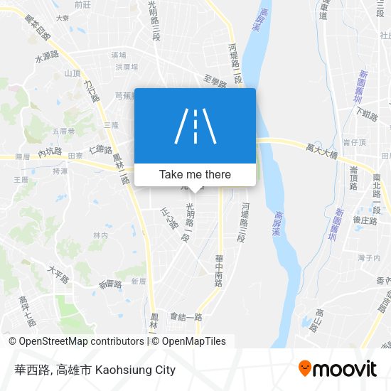 華西路地圖