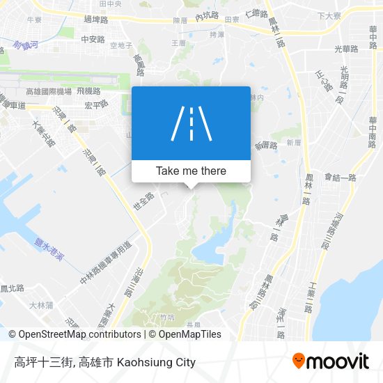 高坪十三街地圖