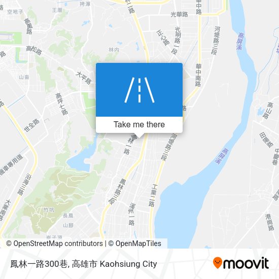 鳳林一路300巷地圖