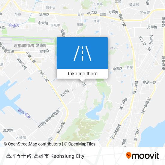 高坪五十路 map